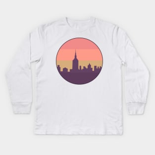 New York City T-Shirt Kids Long Sleeve T-Shirt